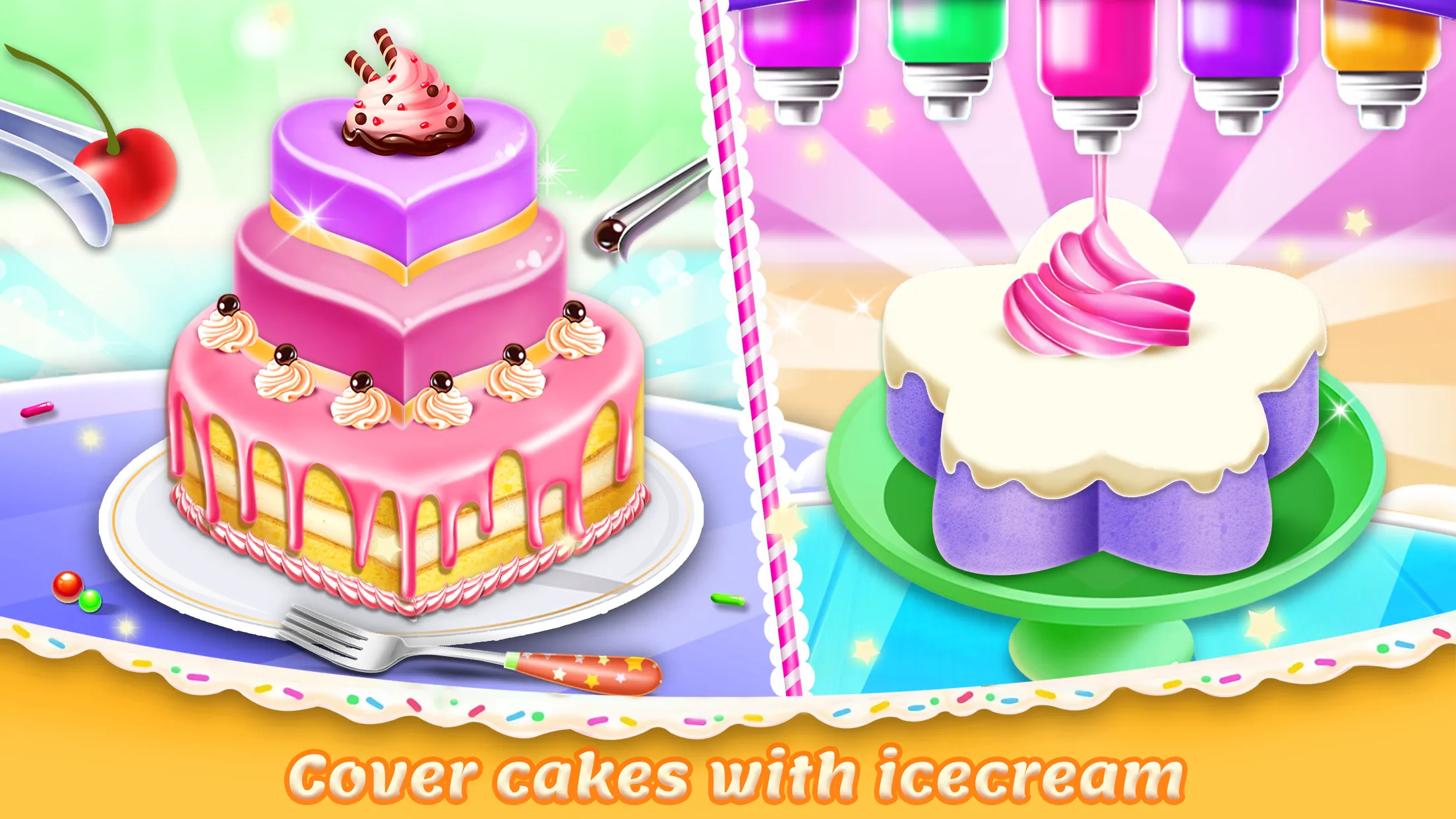 Ice cream Cake Maker Cake Game | Indus Appstore | Screenshot