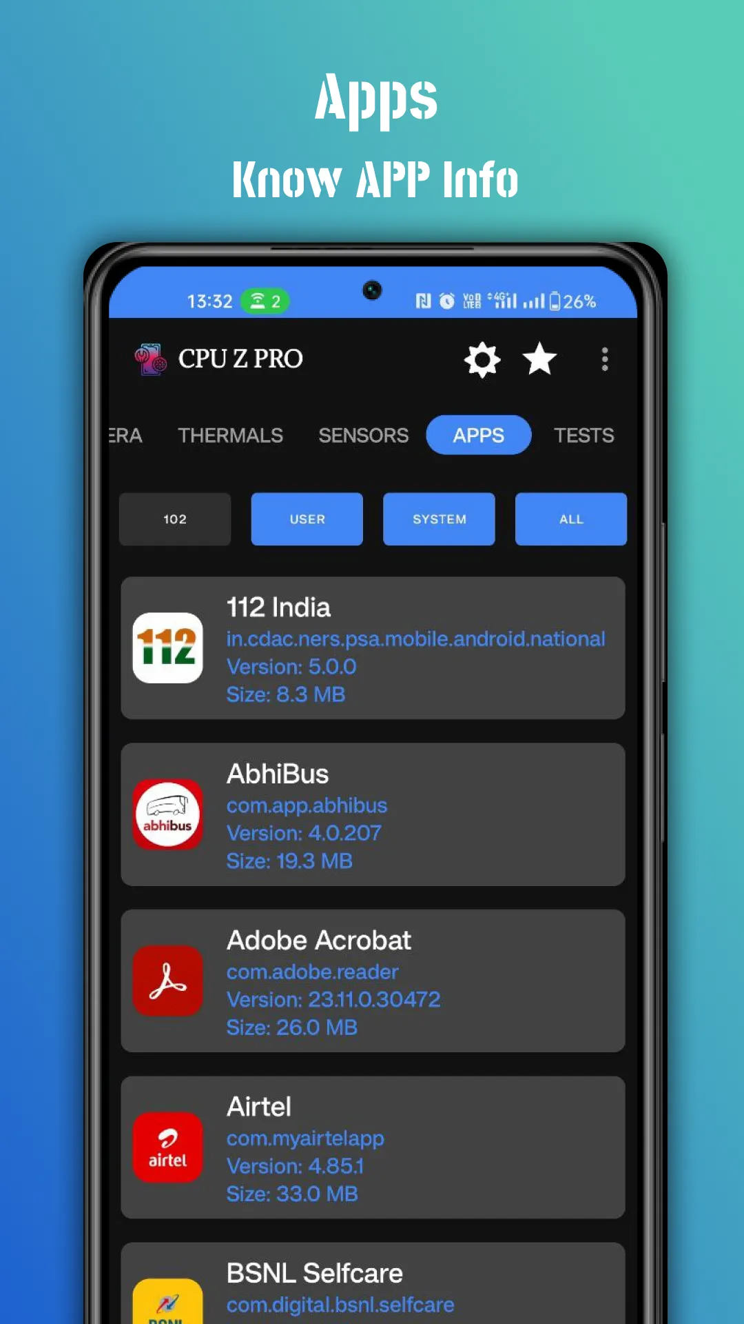 CPU Z PRO: Device, CPU, RAM | Indus Appstore | Screenshot