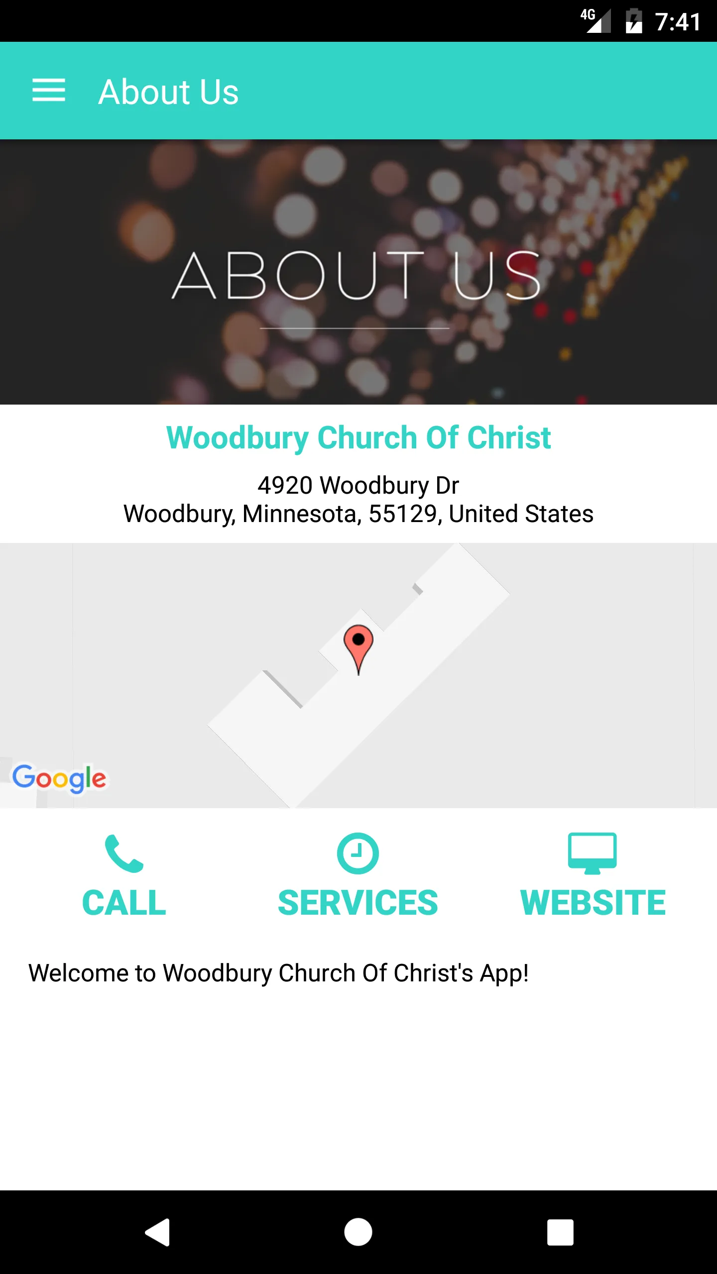 Woodbury Church | Indus Appstore | Screenshot