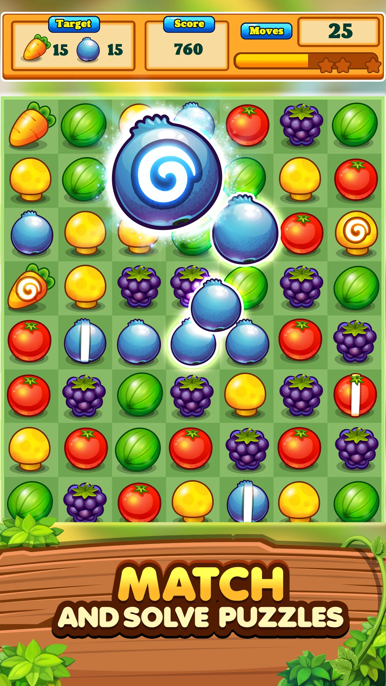 Garden Blast: Match 3 in a Row | Indus Appstore | Screenshot