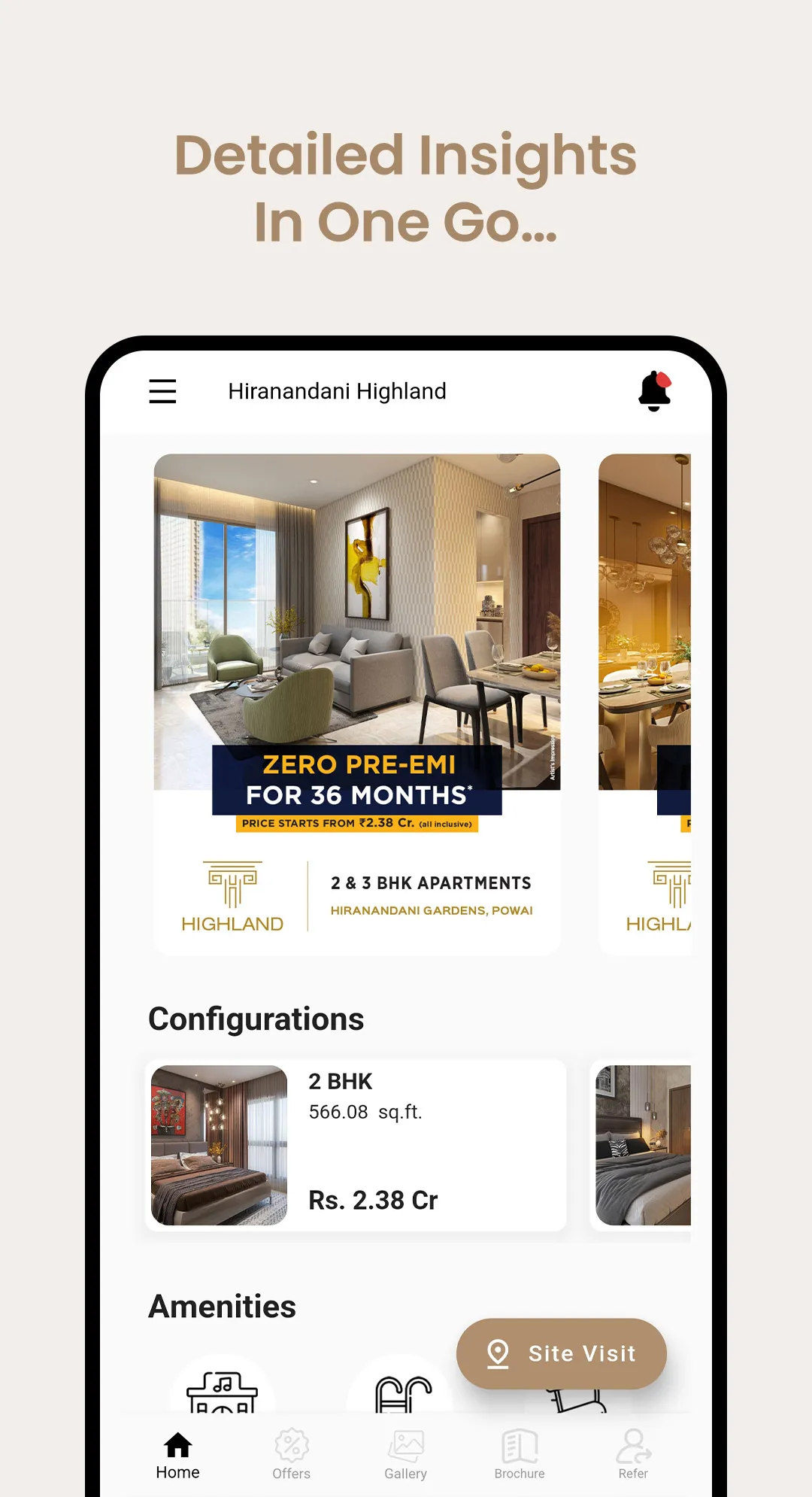 Hiranandani Highland | Indus Appstore | Screenshot