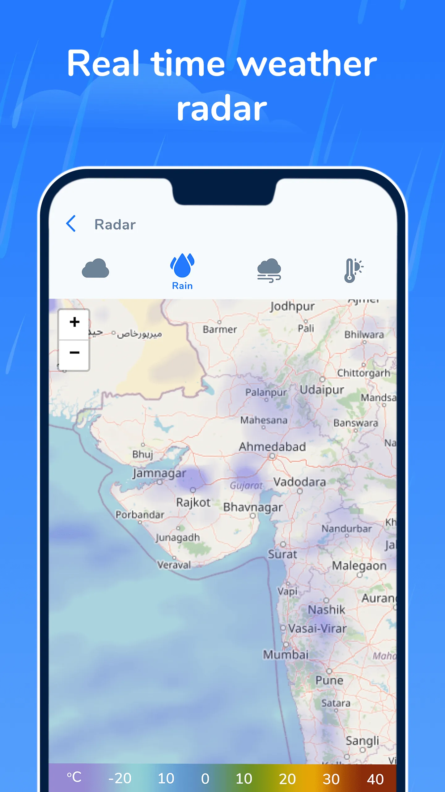 Rain Alerts: Weather forecasts | Indus Appstore | Screenshot