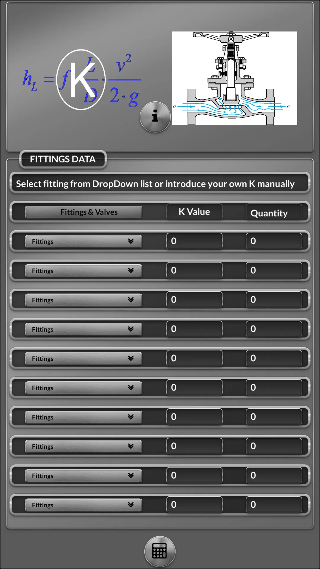 Pressure Drop Pipe Flow | Indus Appstore | Screenshot