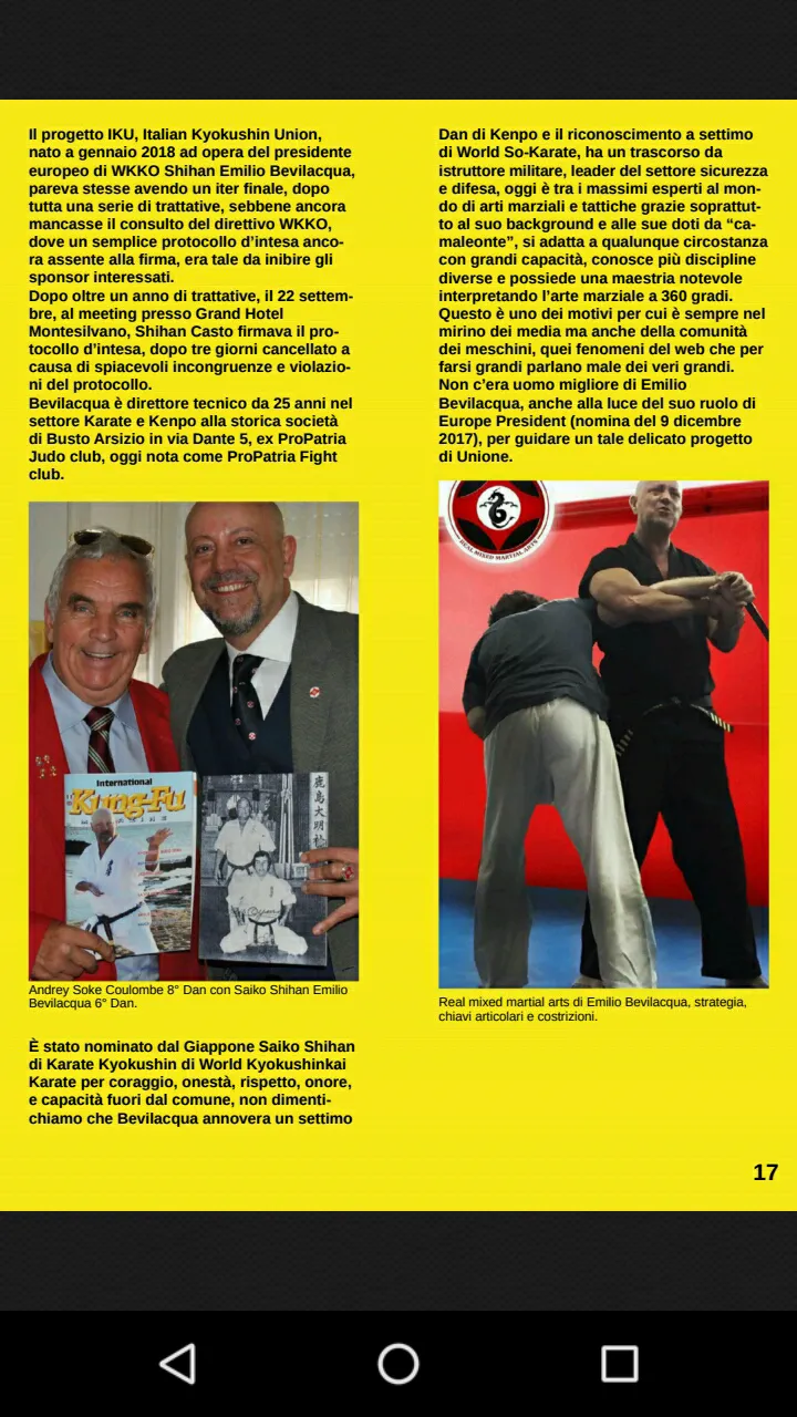 INTERNATIONAL KUNG FU MAGAZINE | Indus Appstore | Screenshot