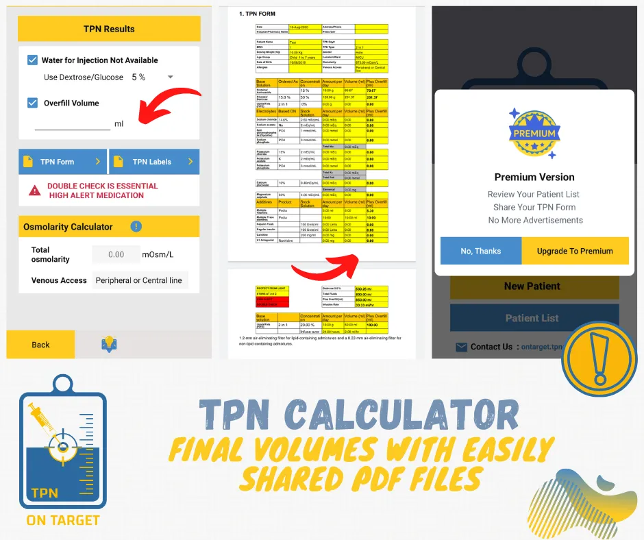 OnTarget TPN Calculator | Indus Appstore | Screenshot