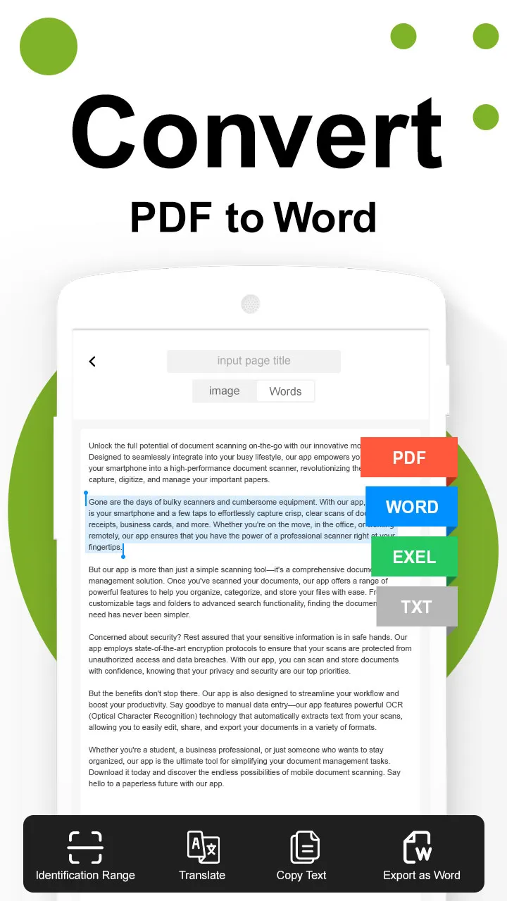 SmartScan-Document Scanner PDF | Indus Appstore | Screenshot