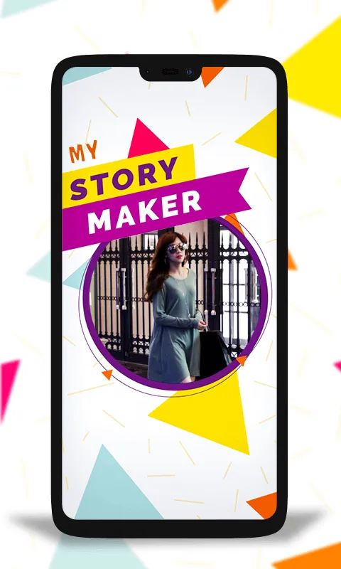 My Story - 스토리 메이커 사진편집 인스타 페북 | Indus Appstore | Screenshot