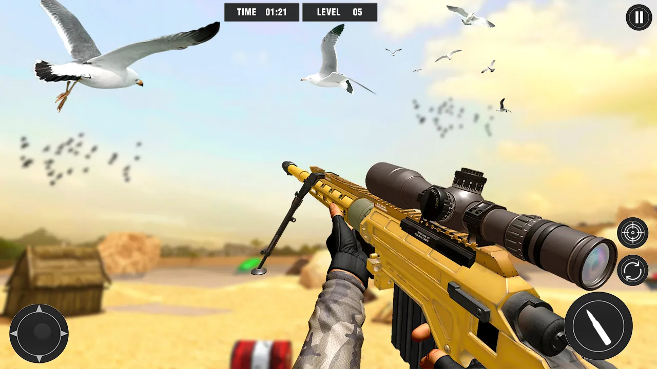 Birds Shooting Game: Gun Games | Indus Appstore | Screenshot