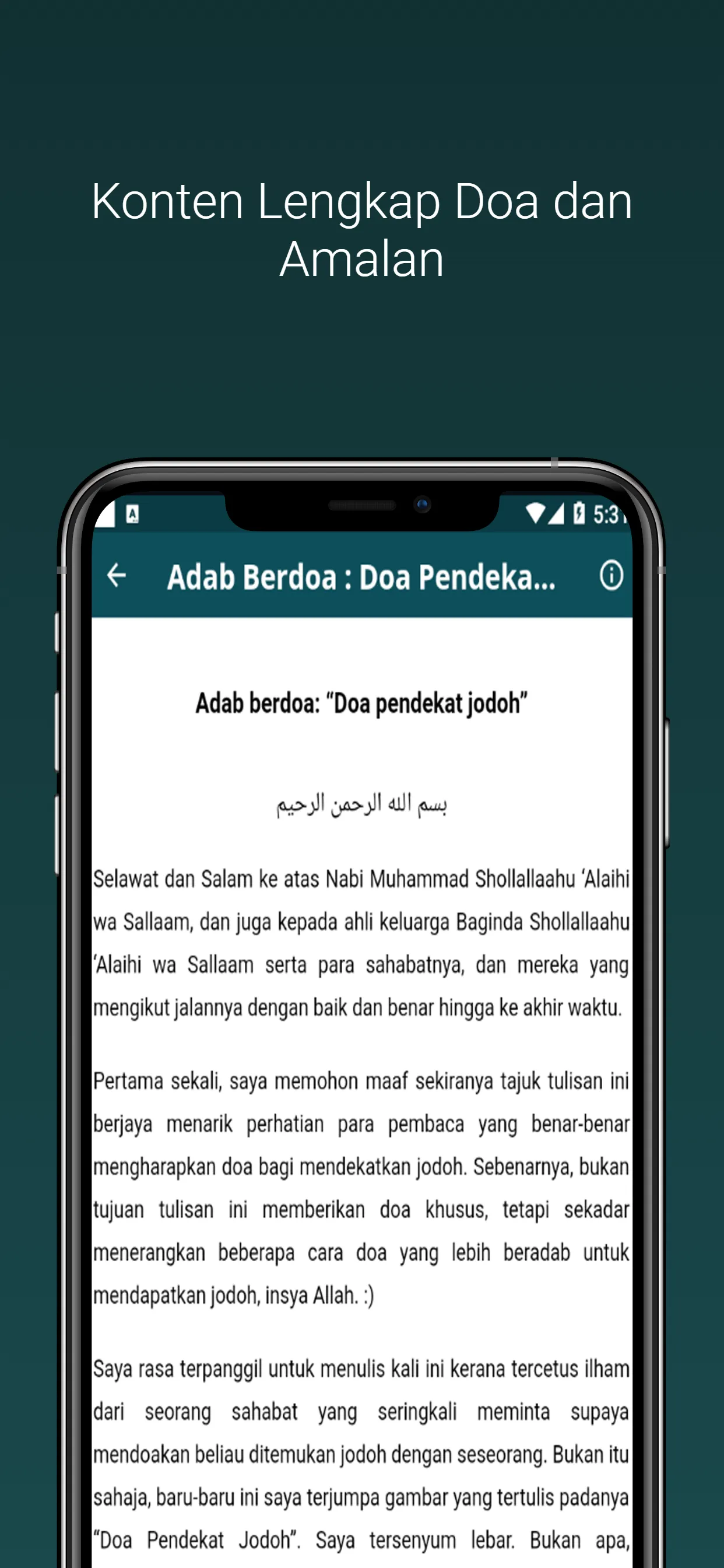 Doa Cepat Dapat Jodoh Lengkap | Indus Appstore | Screenshot