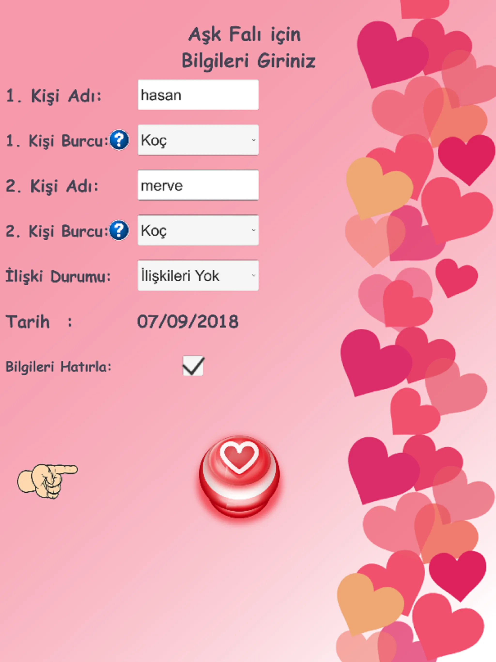 Günlük Aşk Falı | Indus Appstore | Screenshot