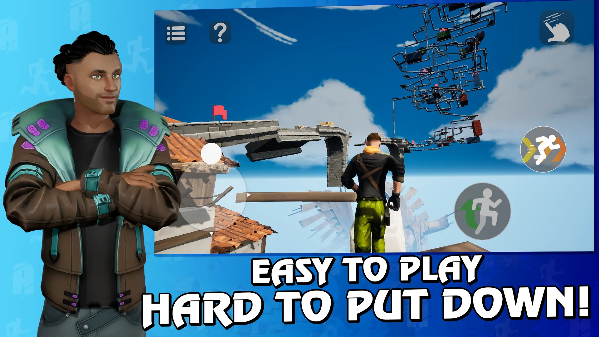 Skybound Only Up Parkour | Indus Appstore | Screenshot