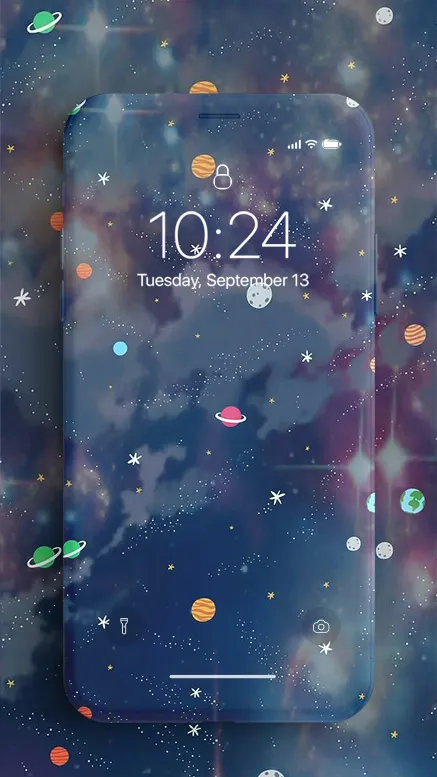 Galaxy Wallpaper | Indus Appstore | Screenshot