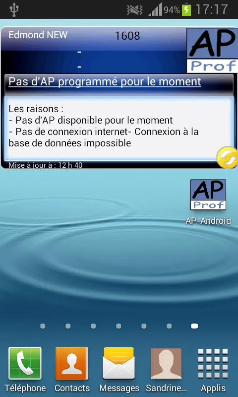 AP-Prof (élèves) | Indus Appstore | Screenshot