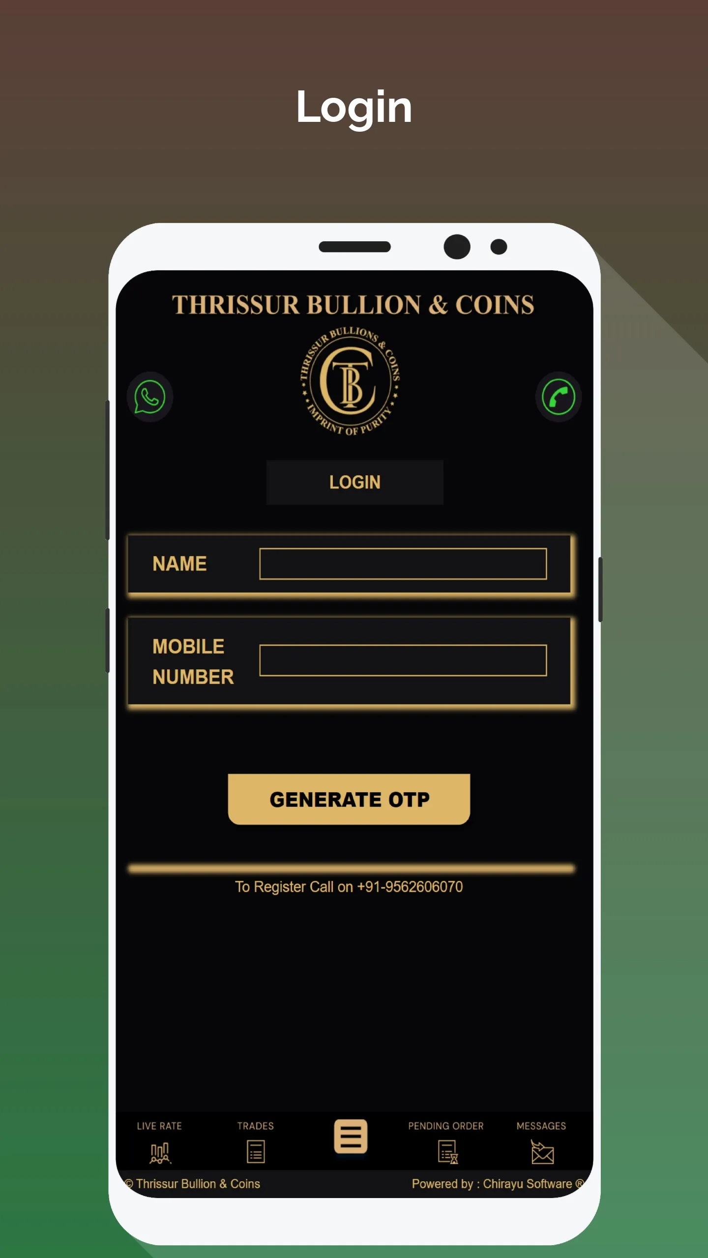 Thrissur Bullions & Coins | Indus Appstore | Screenshot