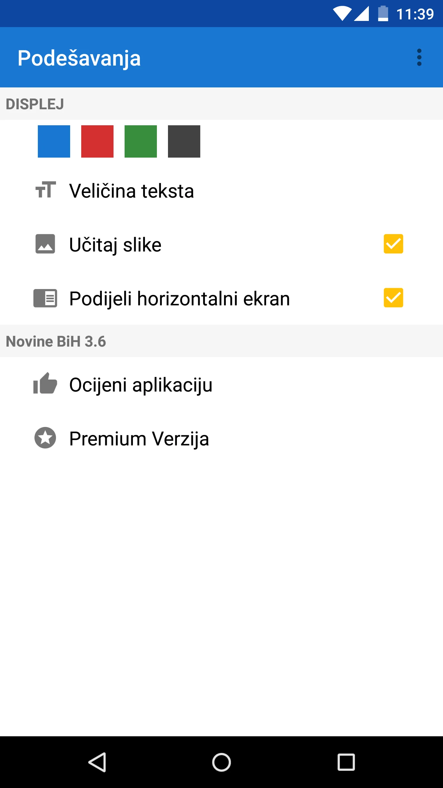 Novine BiH | Indus Appstore | Screenshot