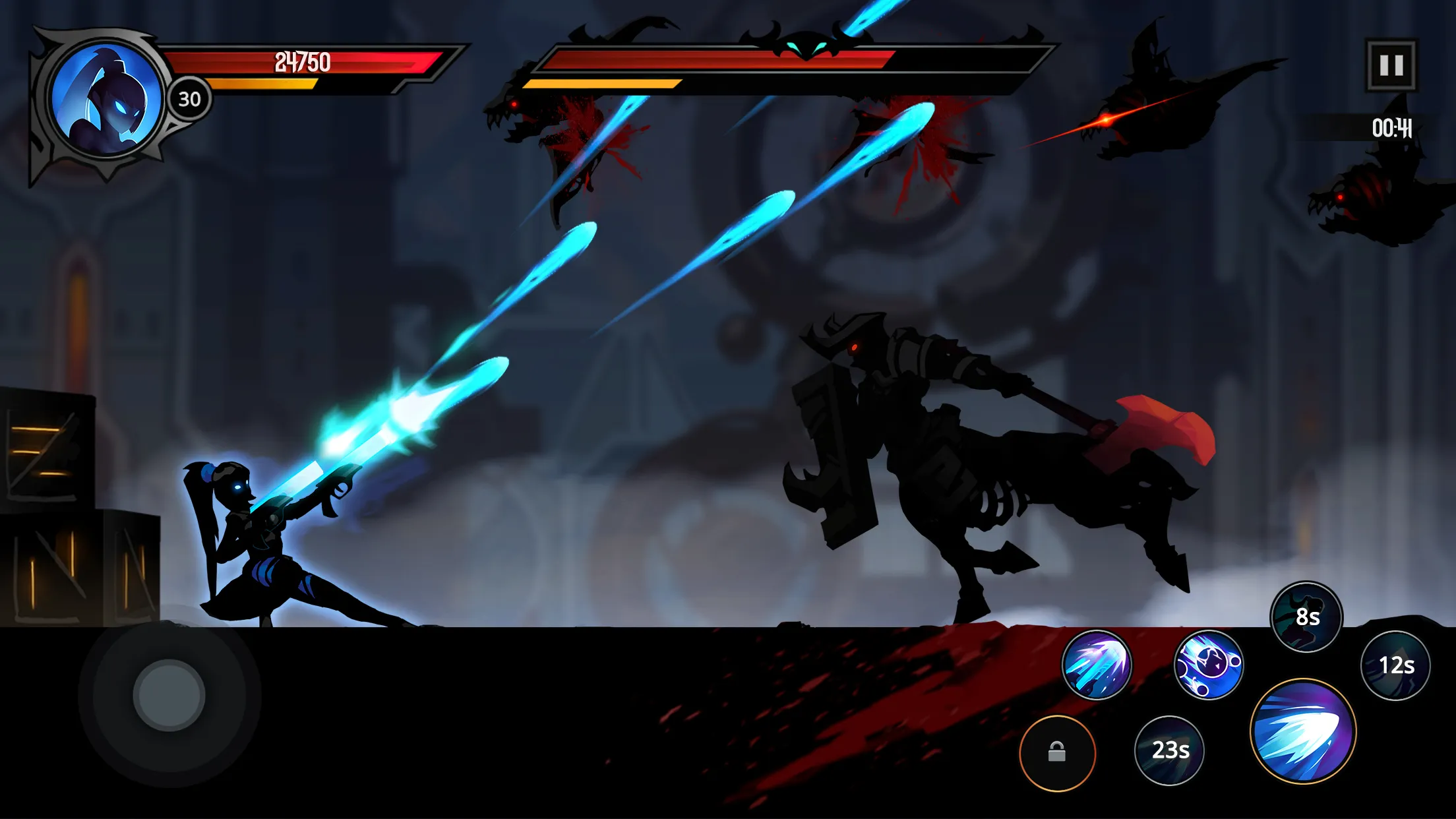 Shadow Knight: Ninja Game War | Indus Appstore | Screenshot