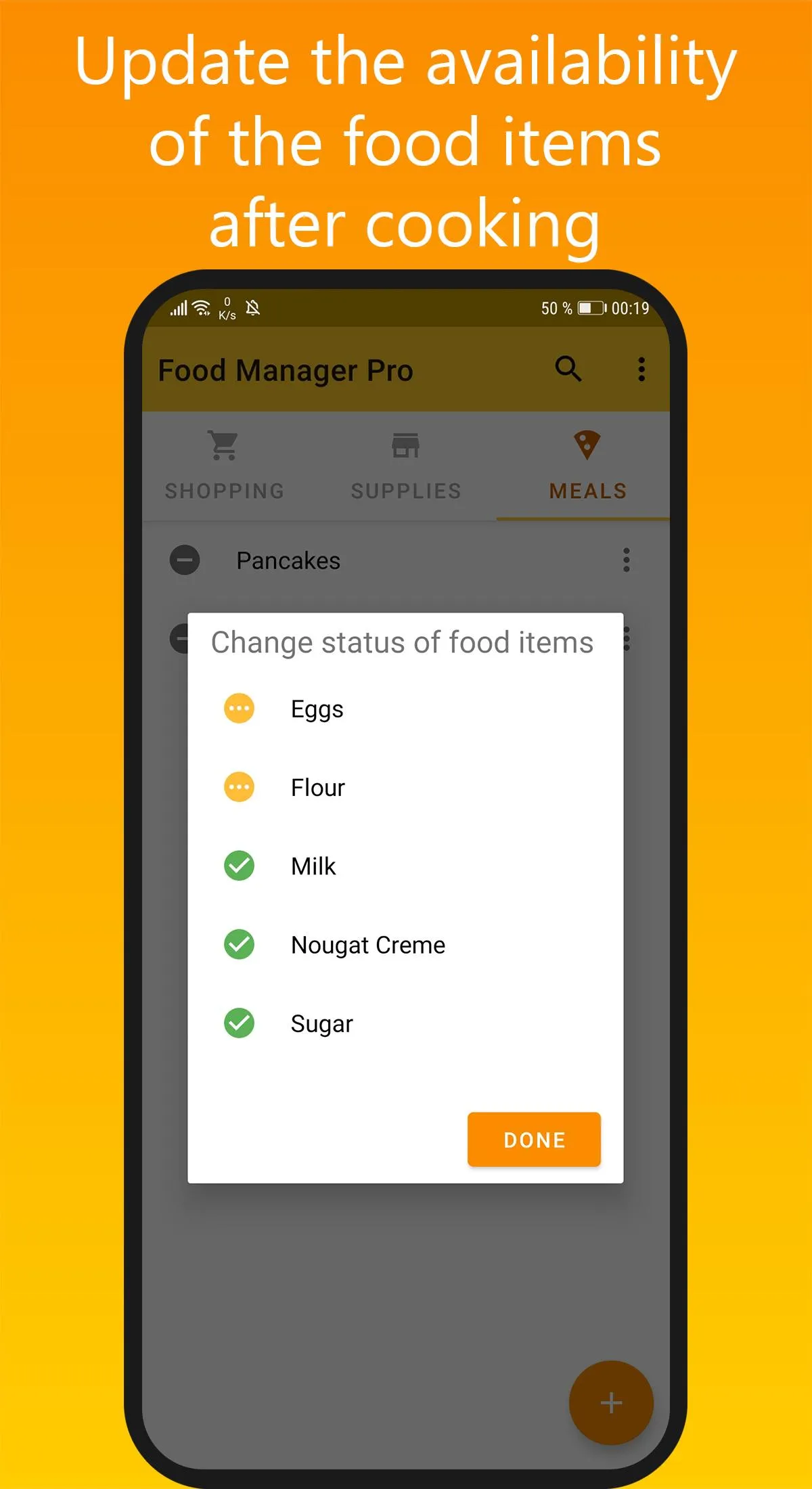 Food Manager | Indus Appstore | Screenshot