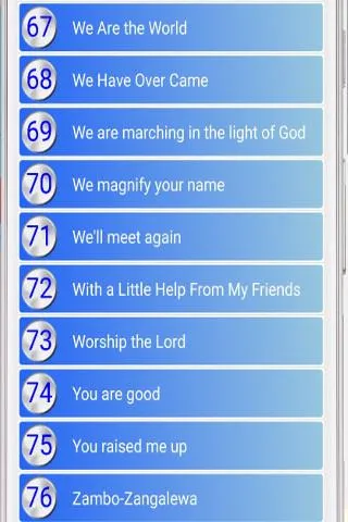 Gospelchor - Oh happy day | Indus Appstore | Screenshot