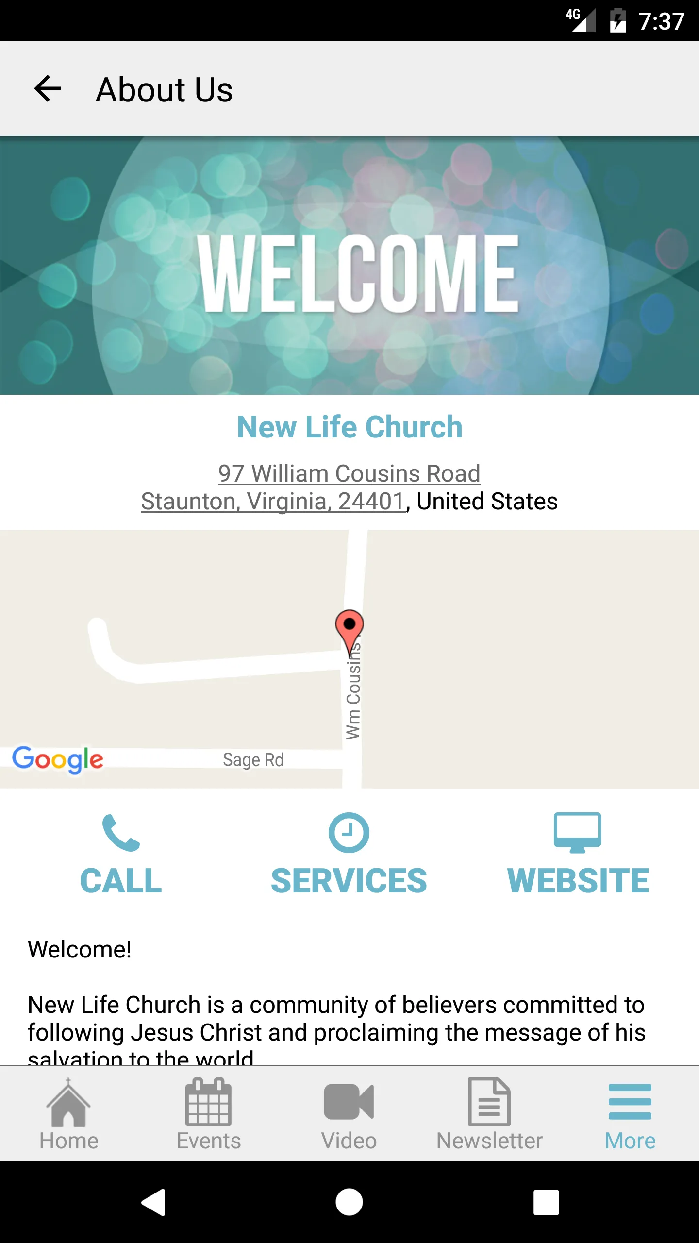 New Life Staunton | Indus Appstore | Screenshot