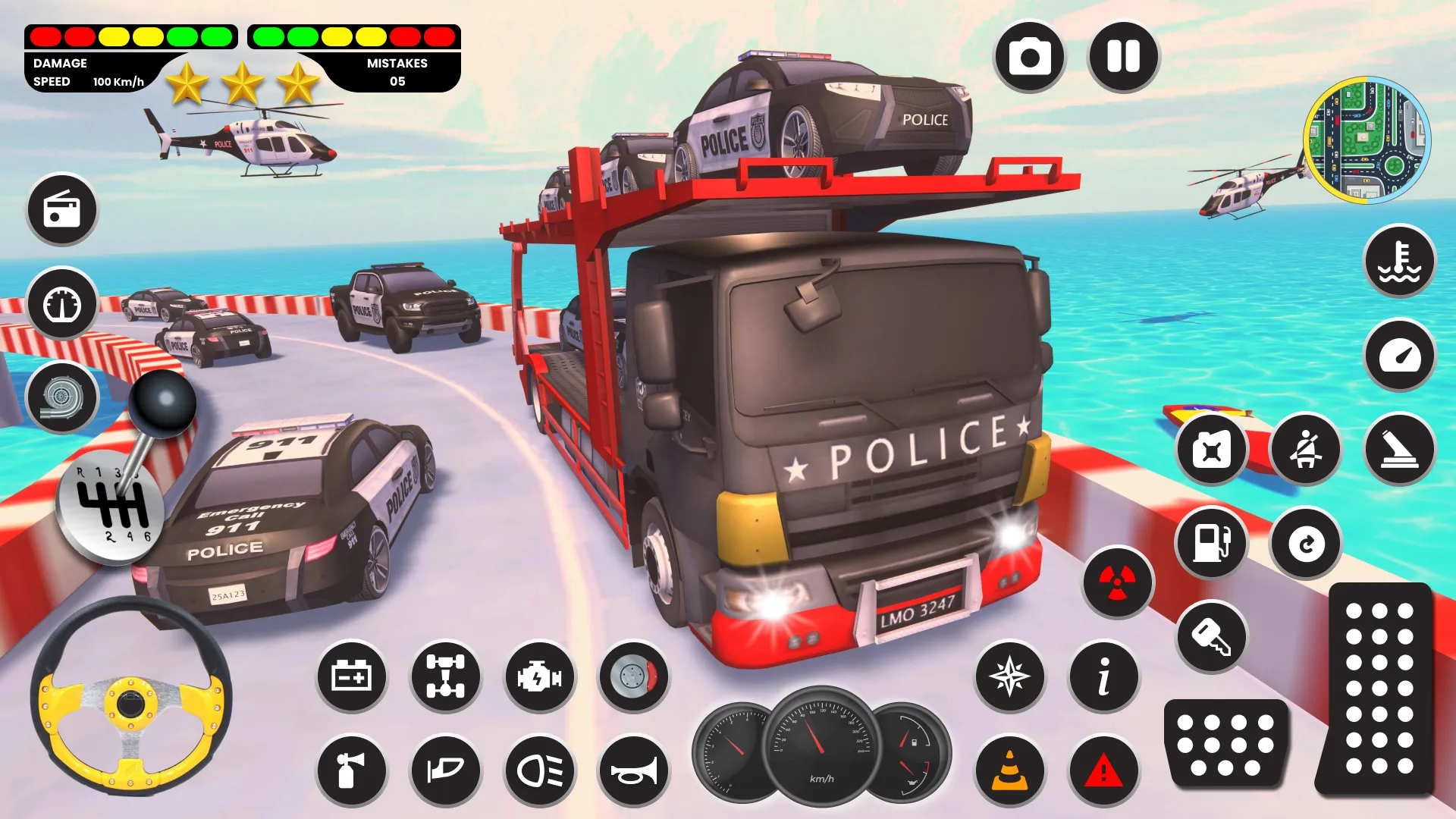 Police Vehicle Transport Game | Indus Appstore | Screenshot