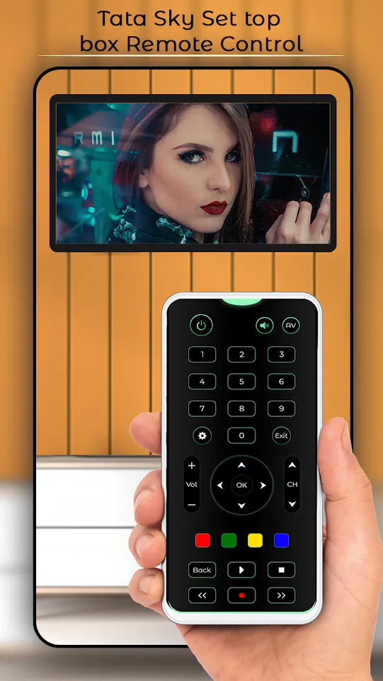 Tata Sky Set Top Box Remote | Indus Appstore | Screenshot