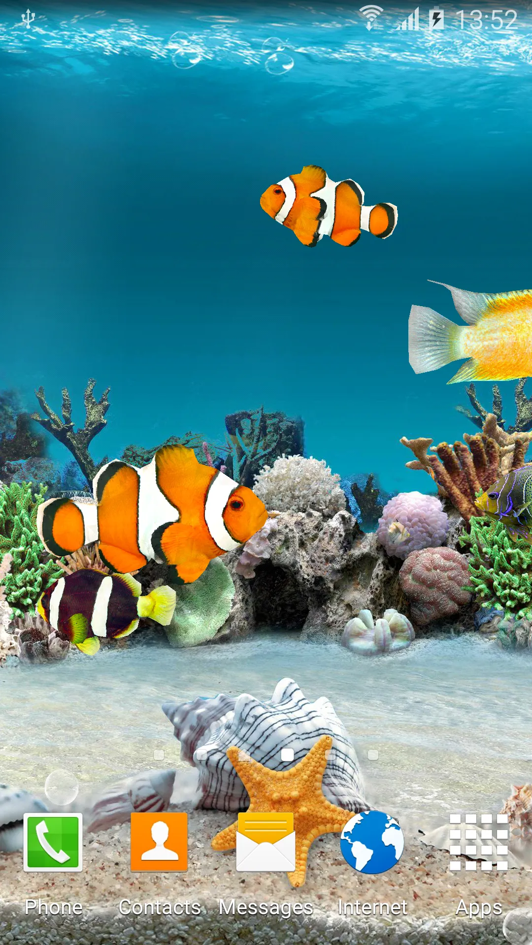 Aquarium Live Wallpaper HD | Indus Appstore | Screenshot