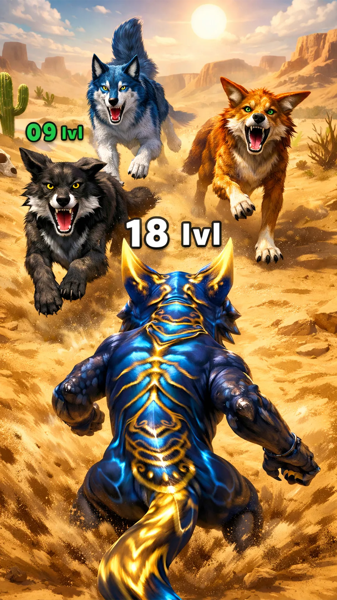 Wolf Run Evolution Game | Indus Appstore | Screenshot