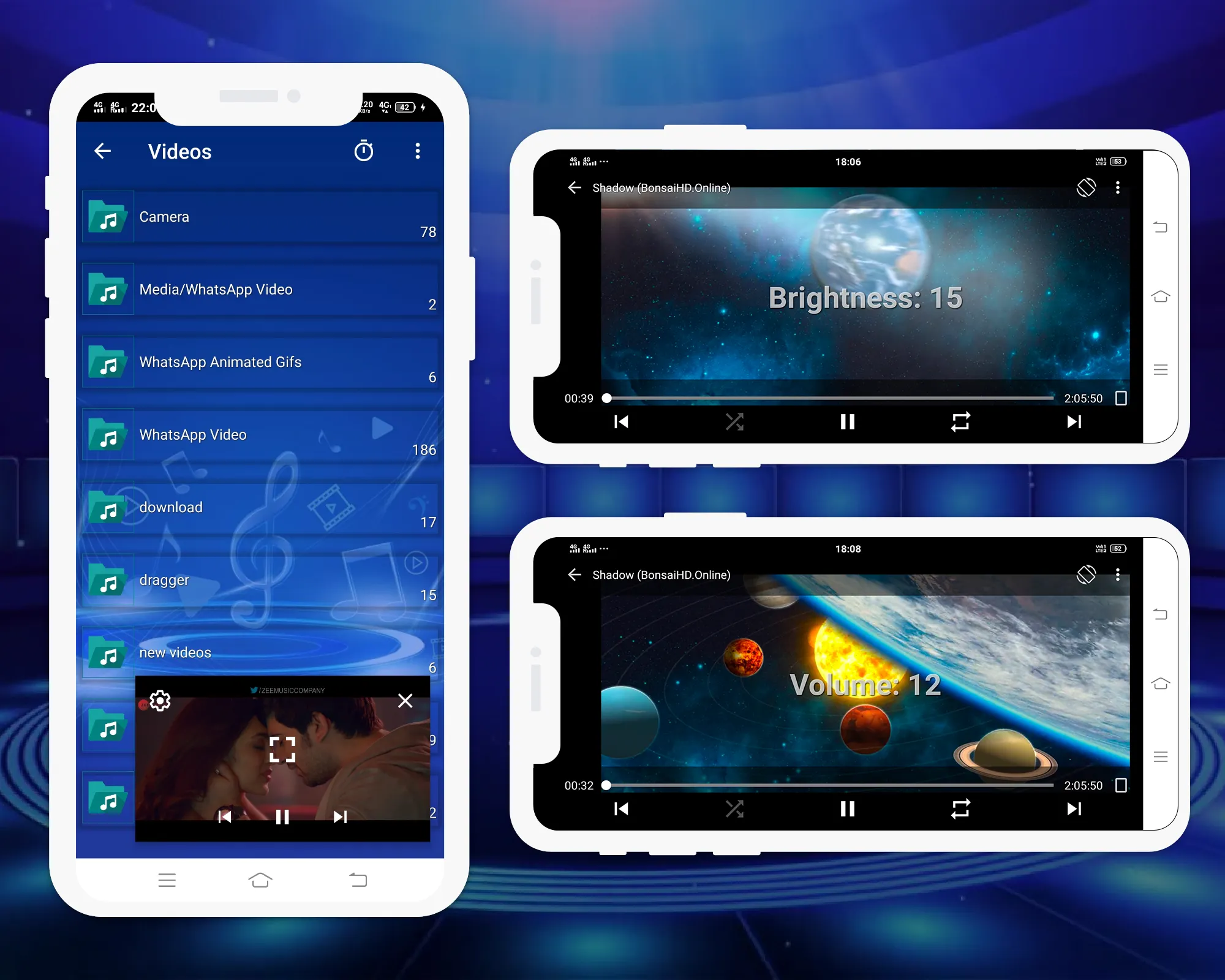 Folder Music Player - Video Pl | Indus Appstore | Screenshot