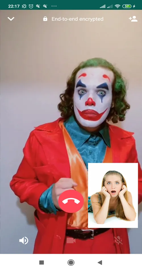 Joker Prank Fake Video Cal | Indus Appstore | Screenshot