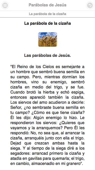 Parábolas de Jesús | Indus Appstore | Screenshot