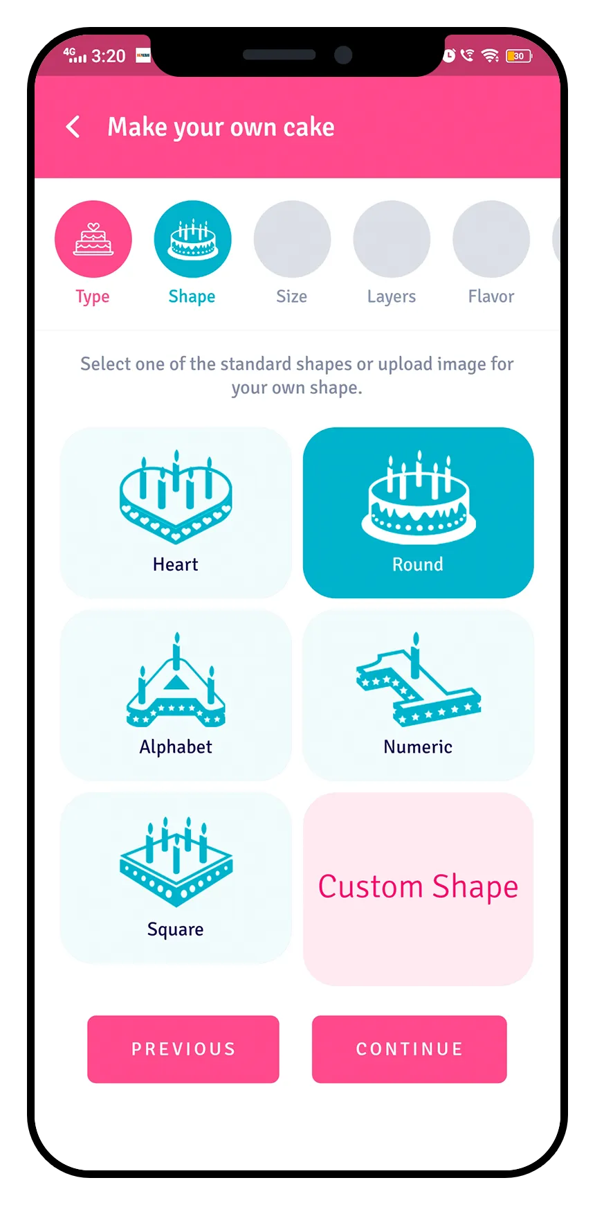 UpCake - Custom Cake Online | Indus Appstore | Screenshot