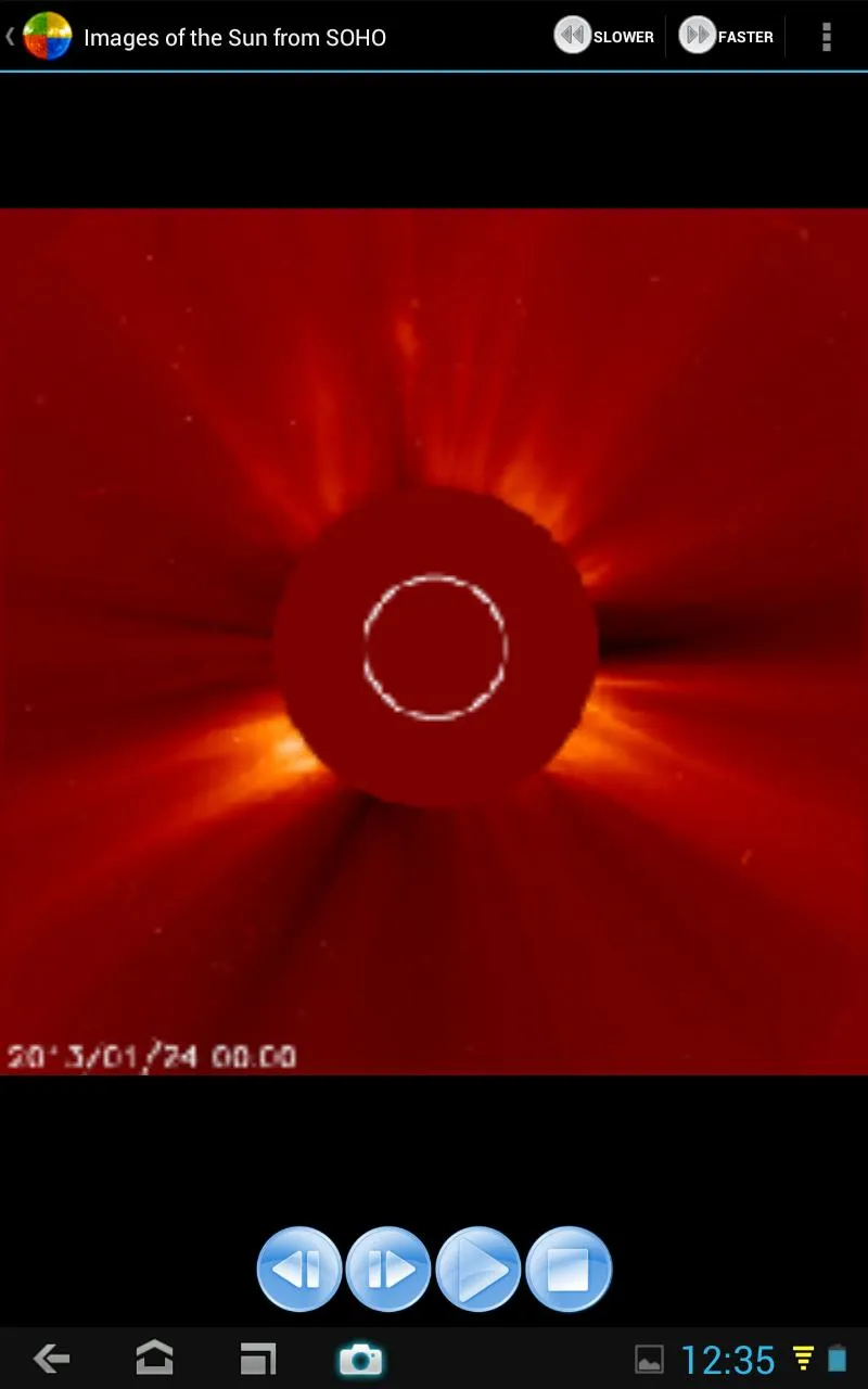 Images of the Sun from SOHO | Indus Appstore | Screenshot