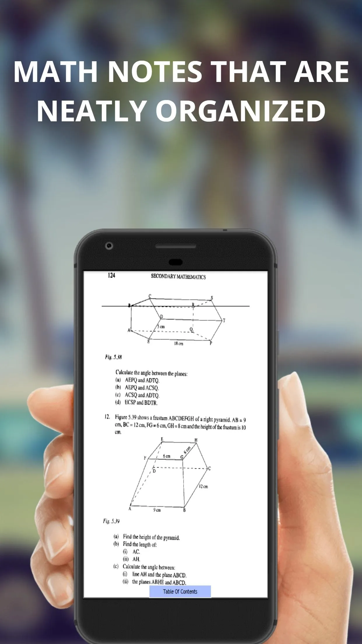 Form 4 KLB Math  Notes+Answers | Indus Appstore | Screenshot