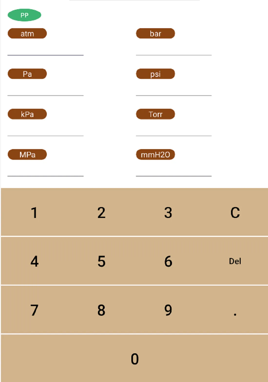 Pressure unit converter | Indus Appstore | Screenshot