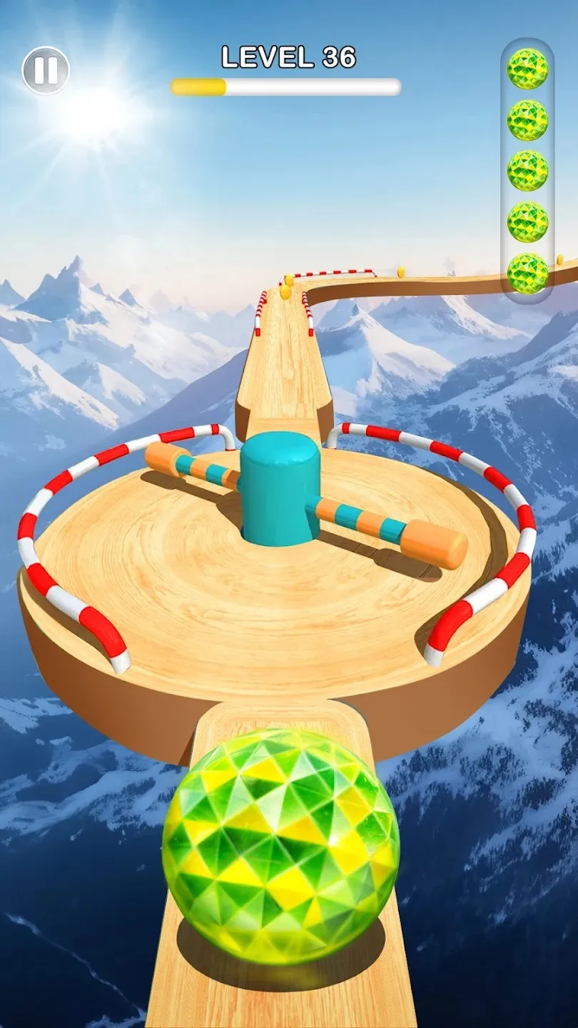 Rolling Ball Sky Escape | Indus Appstore | Screenshot