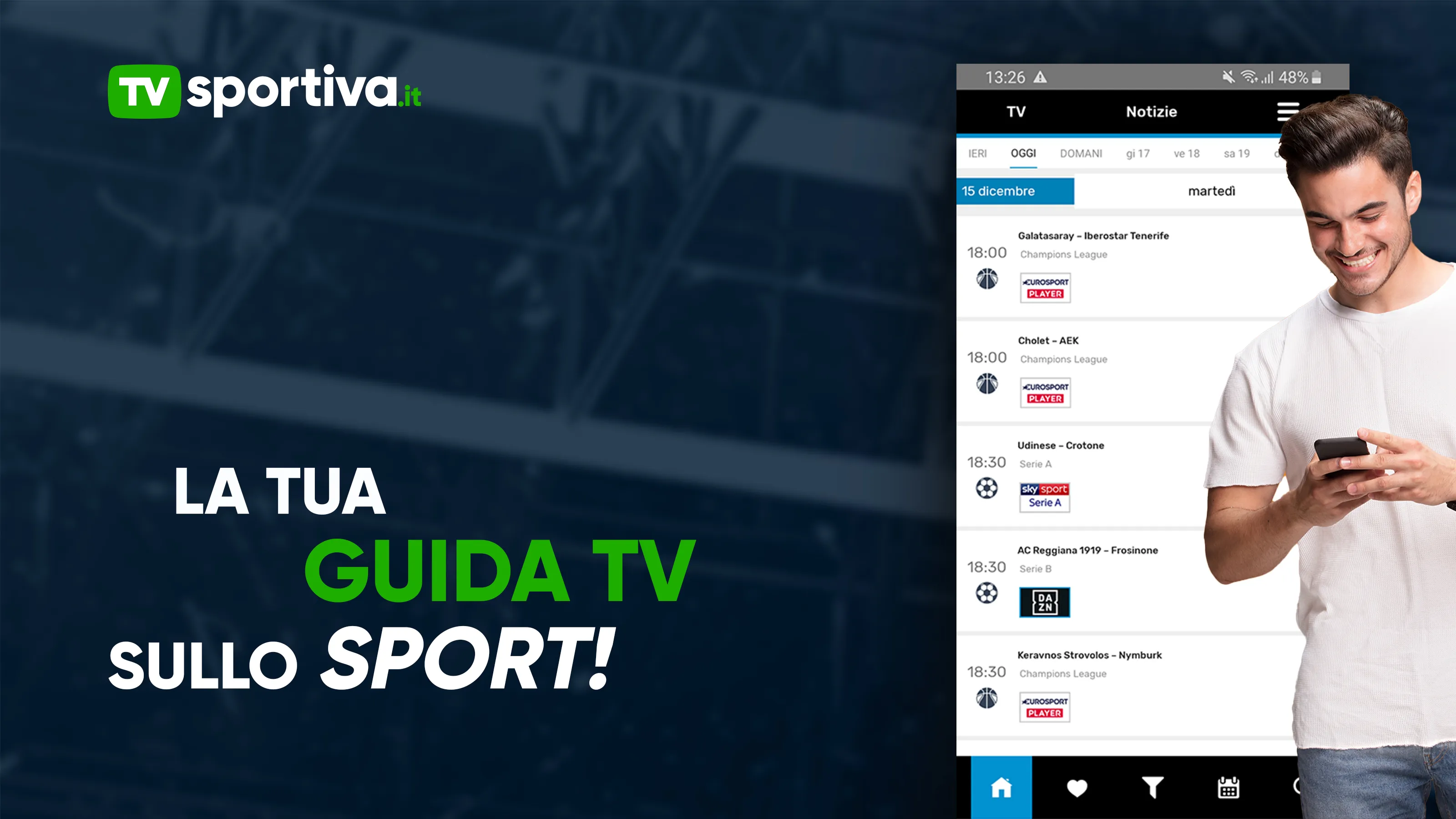 TVsportiva - Sport in TV | Indus Appstore | Screenshot