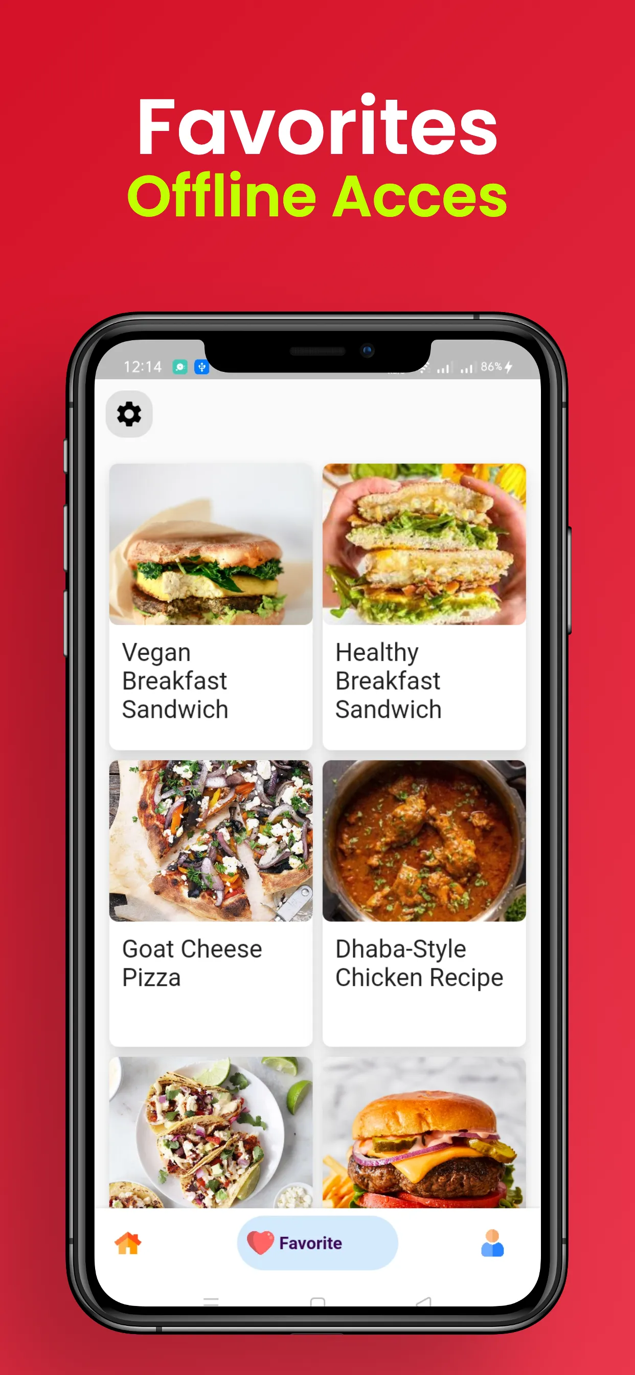 Fast Food Recipes Cookbook | Indus Appstore | Screenshot