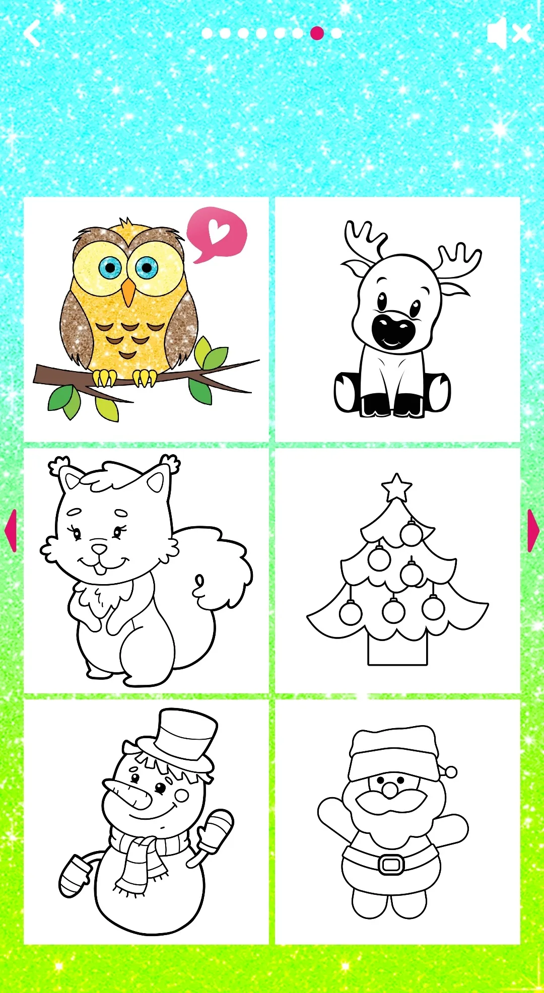 Glitter Coloring Game for Kids | Indus Appstore | Screenshot