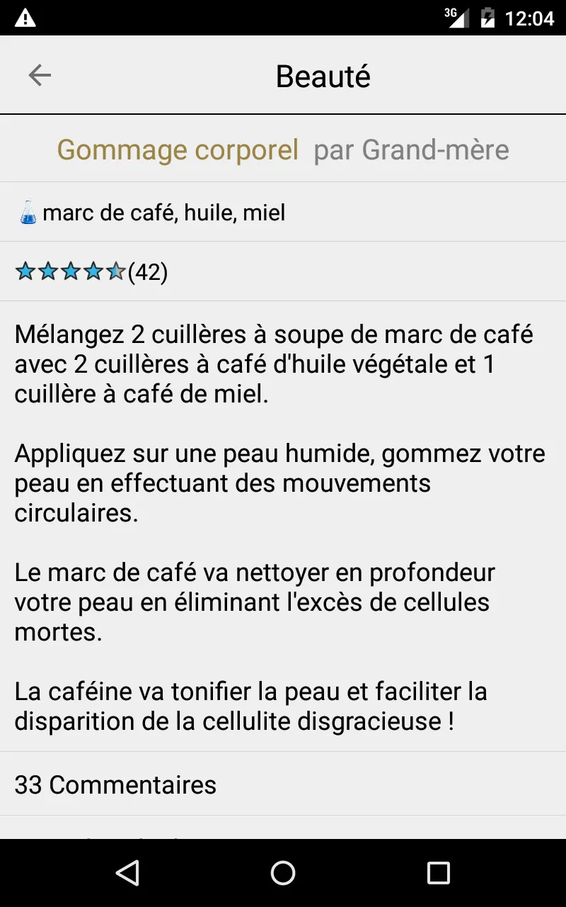 Astuces de Grand-Mère | Indus Appstore | Screenshot