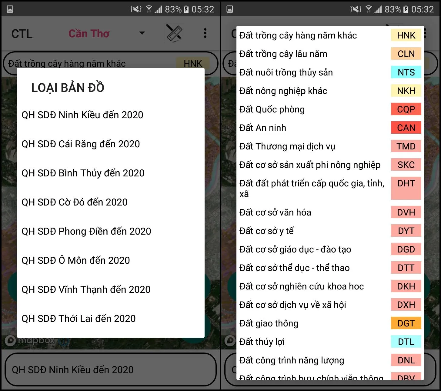 QH sử dụng đất Cần Thơ | Indus Appstore | Screenshot