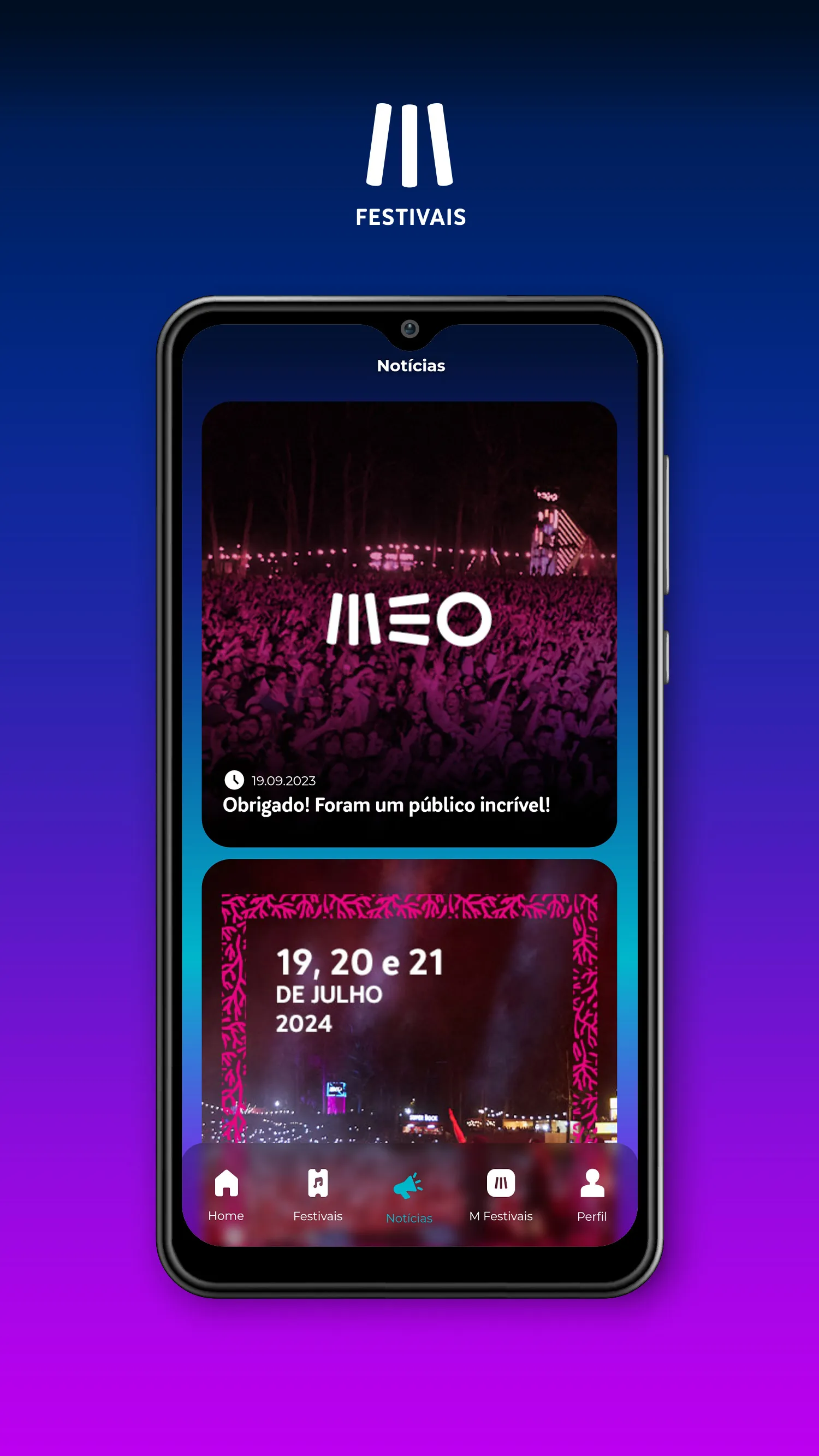 MEO Festivais | Indus Appstore | Screenshot