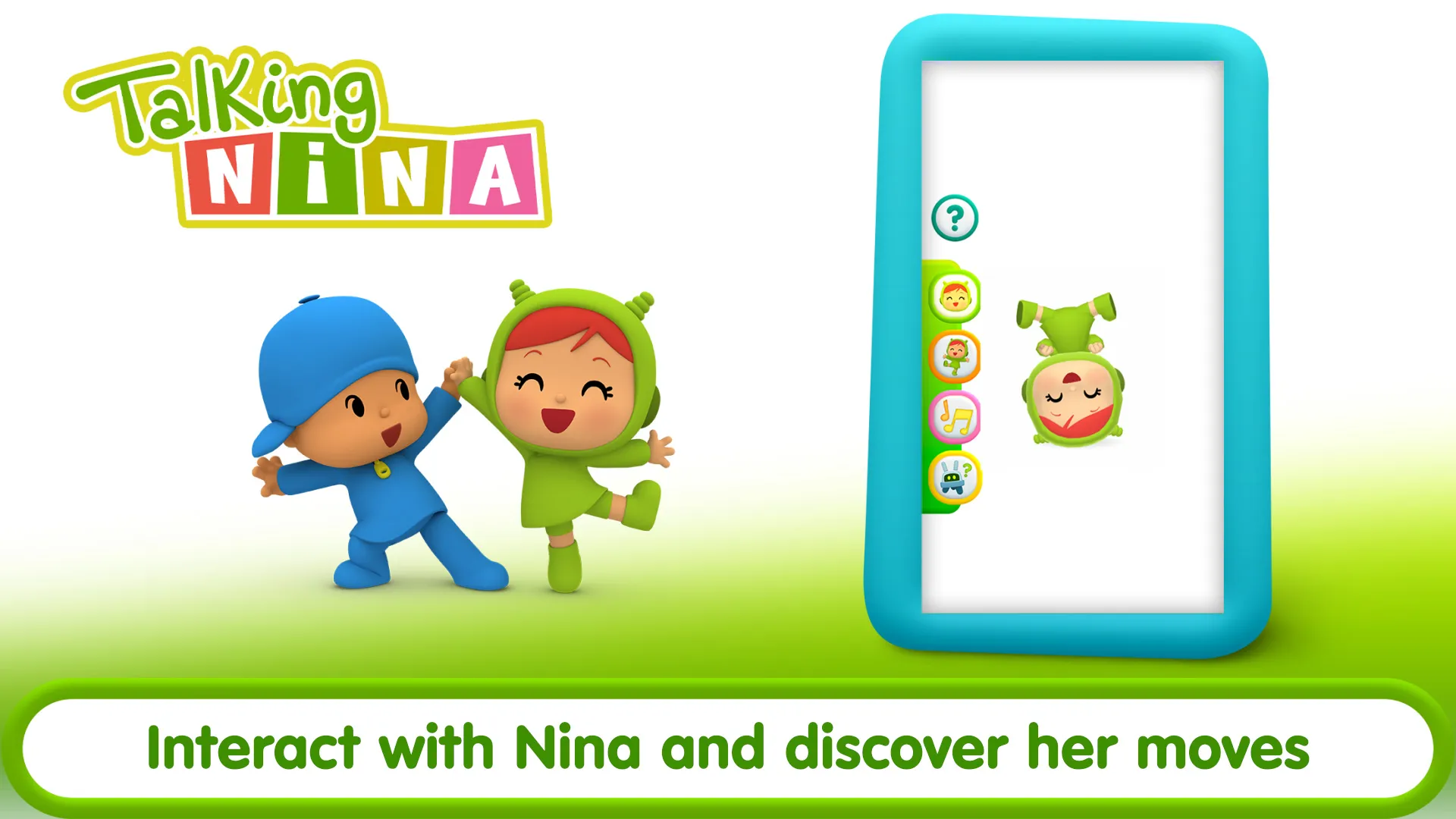 Talking Pocoyo: My friend Nina | Indus Appstore | Screenshot