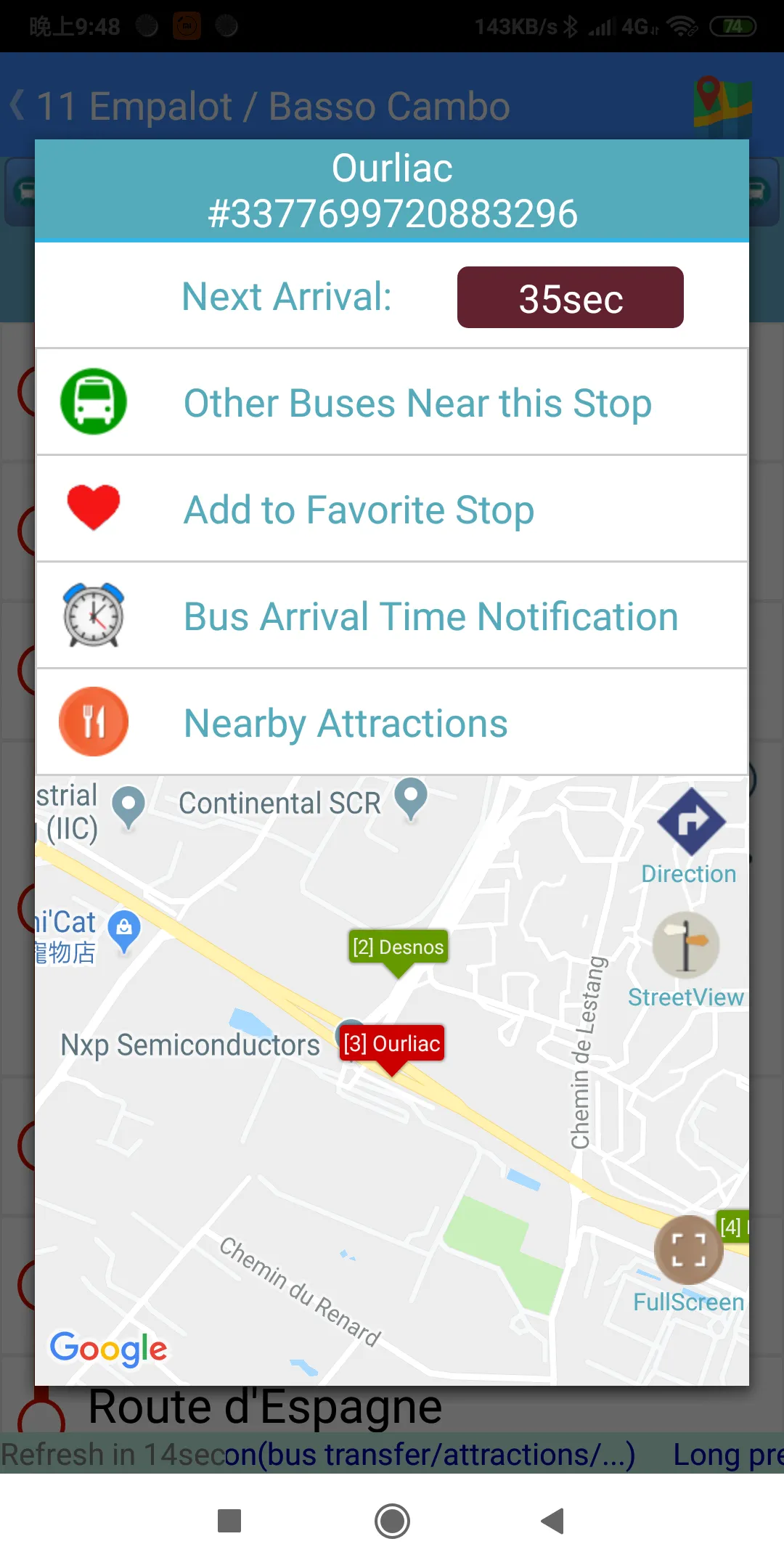 Toulouse Bus Realtime | Indus Appstore | Screenshot