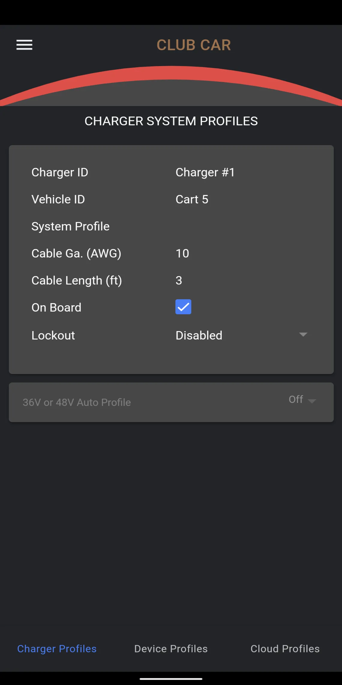 CLUB CAR PACK CHARGING SYSTEM | Indus Appstore | Screenshot