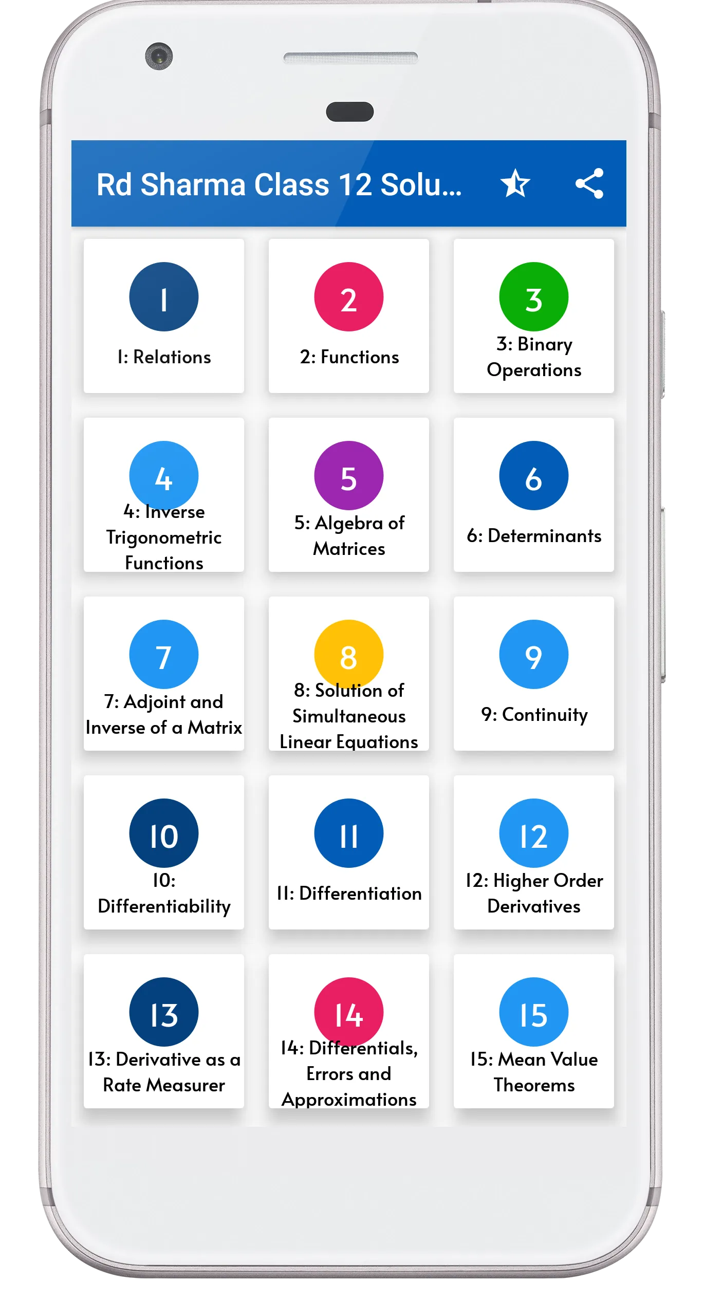 RD Sharma 12th Math Solutions | Indus Appstore | Screenshot