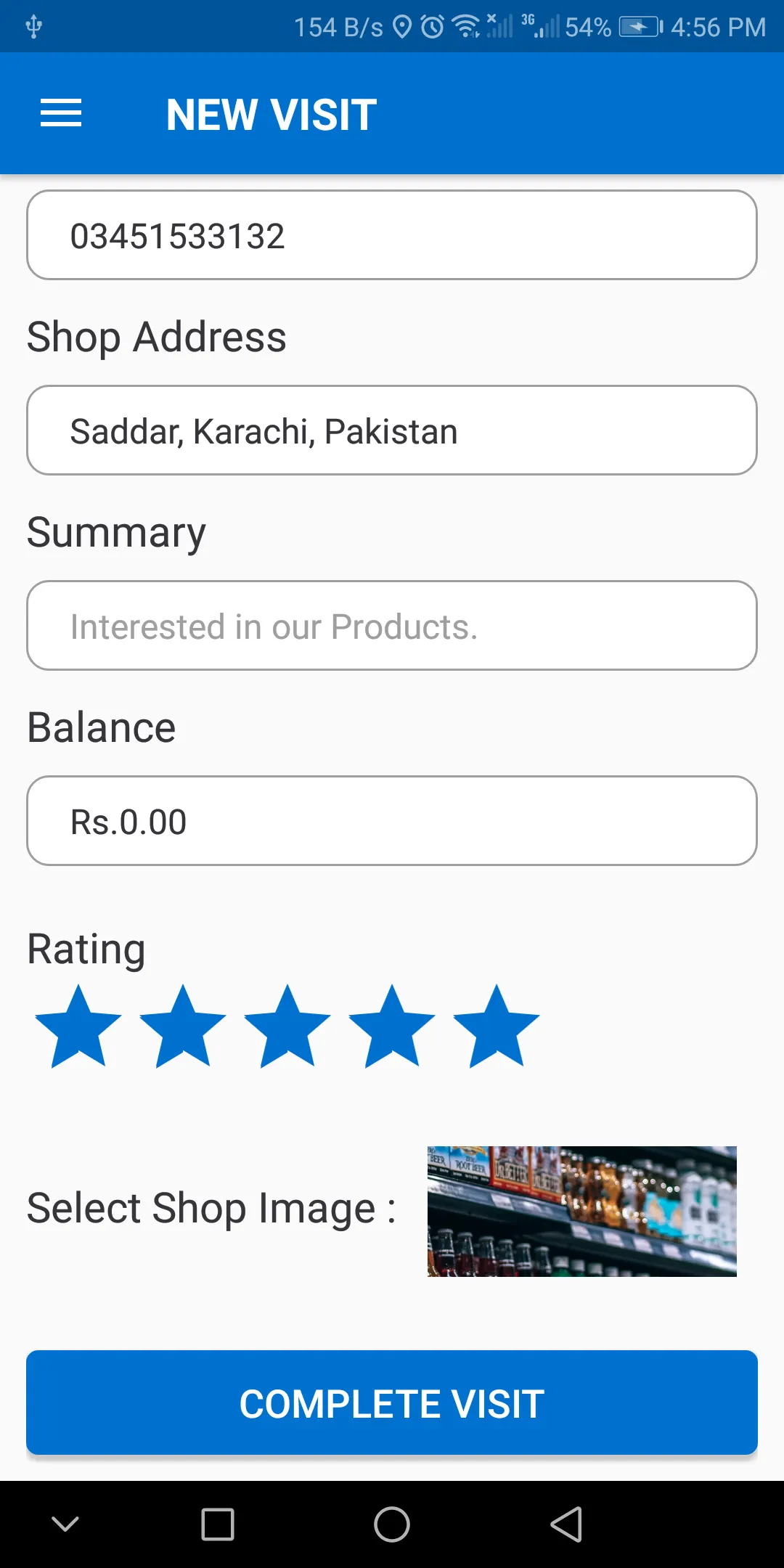 Sales Monitoring System | Indus Appstore | Screenshot