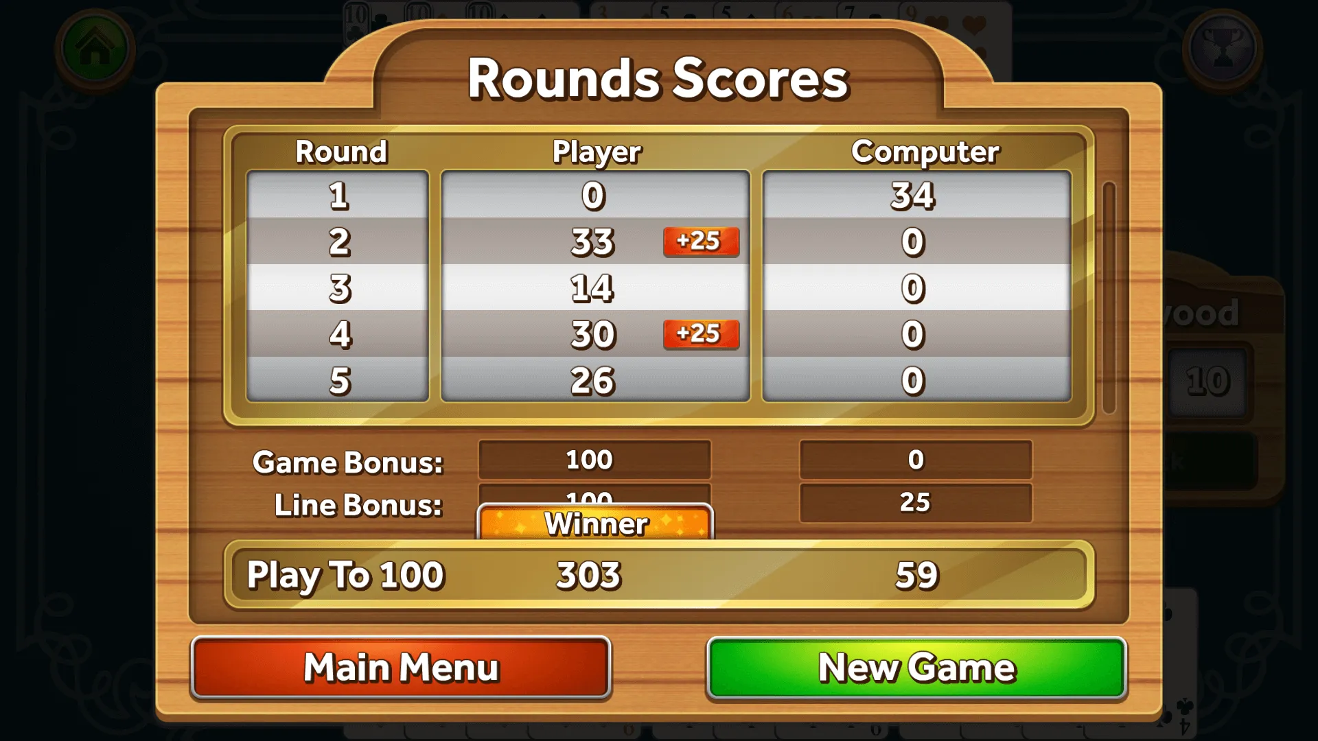 Gin Rummy Deluxe | Indus Appstore | Screenshot