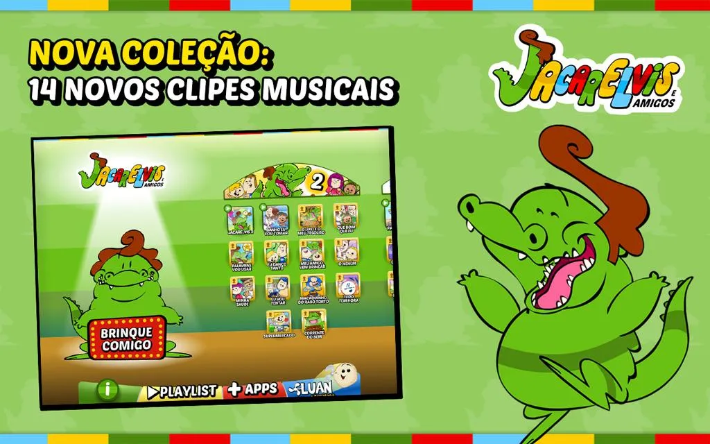 Jacarelvis: músicas infantis | Indus Appstore | Screenshot