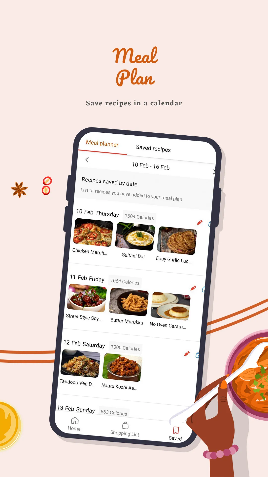 Cookd: Recipes & Meal Planner | Indus Appstore | Screenshot