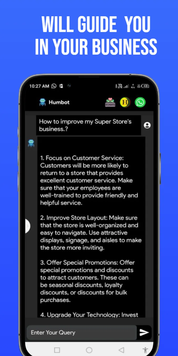 Humbot | Indus Appstore | Screenshot